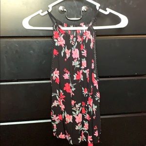 floral flowy tank